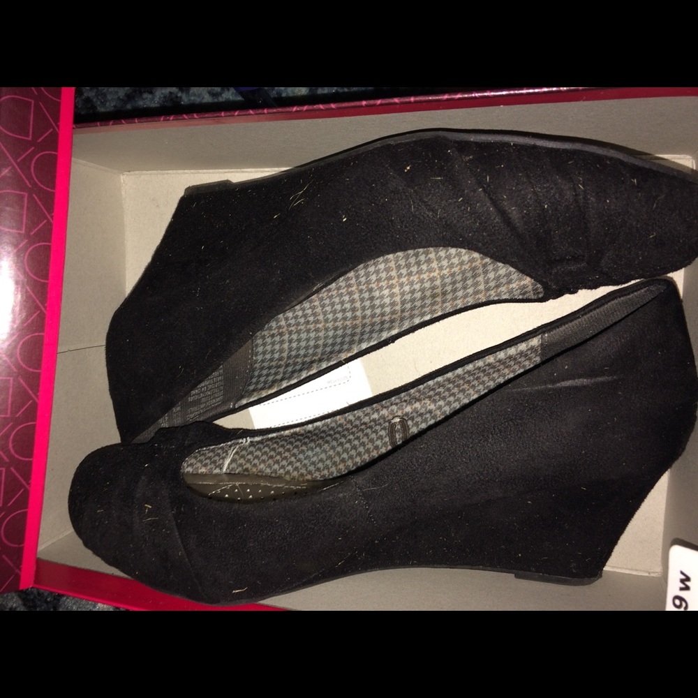 Black high heels